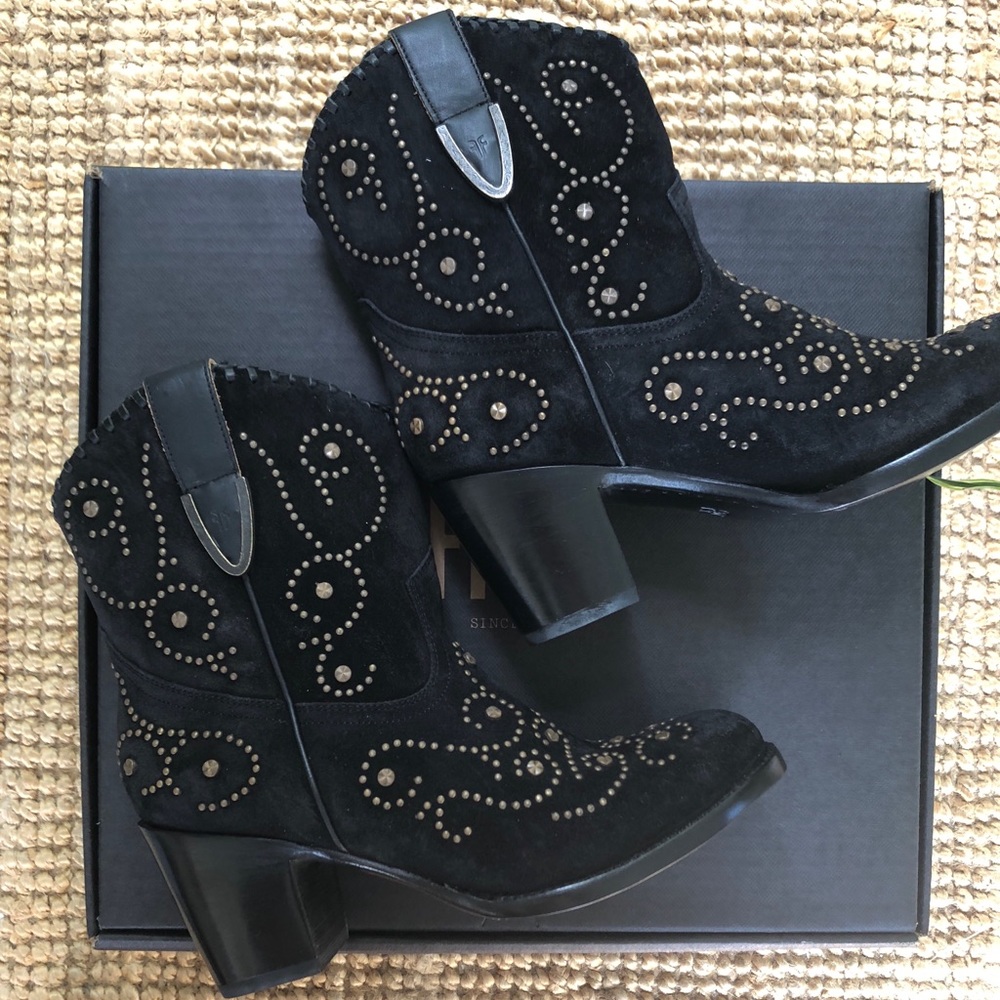 Frye Victoria Stud Boots
